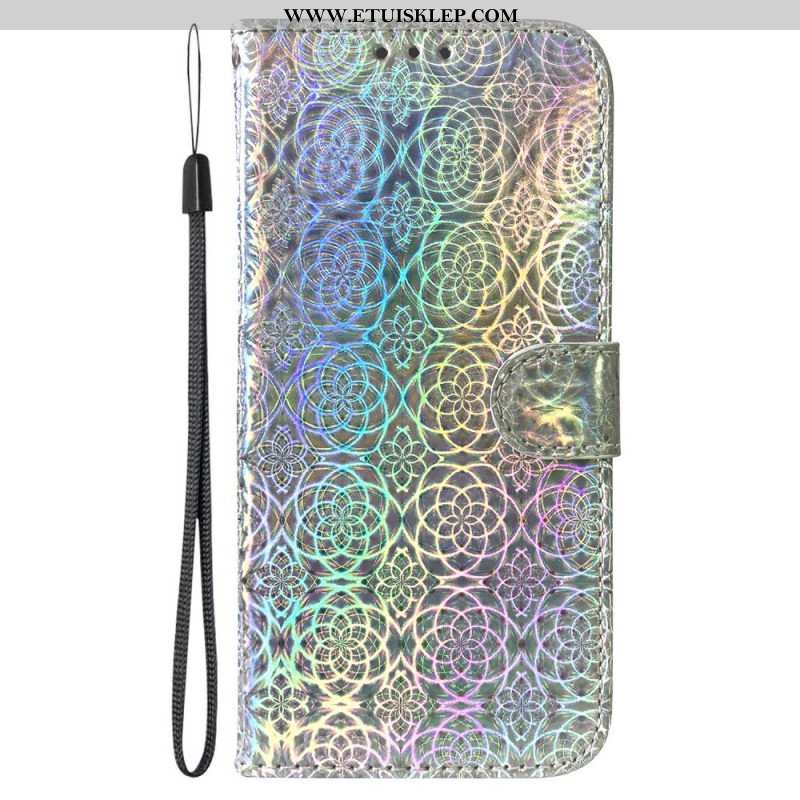 Etui Folio do Honor Magic 5 Lite Styl Dyskotekowy